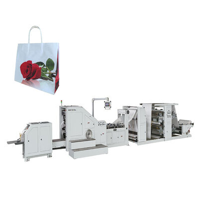 Productionspeed 30-80 Bags per minute Paper Bag Production Equipment with PLC Control System Offering and Stable Operation