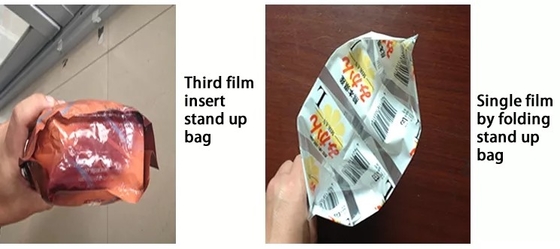 High Speed Paper Shopping Bag Making Machine With Flat Handle PE , HDPE Food Paper Bag Making Machine