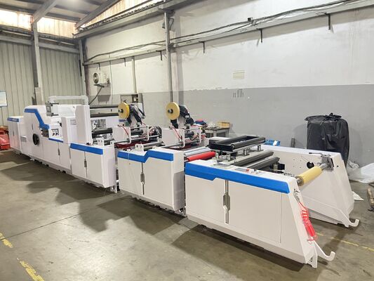 Automatic Paper Shopping Bag Making Machine Customized Bag Size Water In K Ink Ideal for Retail Packaging and Paper Bags