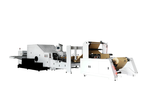 Automatic Paper Shopping Bag Making Machine Customized Bag Size Water In K Ink Ideal for Retail Packaging and Paper Bags