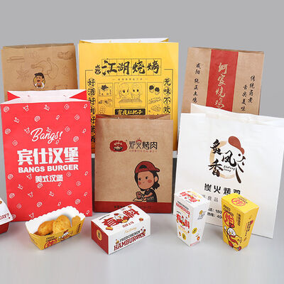 Automatic Paper Shopping Bag Making Machine Featuring Optional Flexo Printing Unit Compatible with PE HDPE LDPE Film Materials
