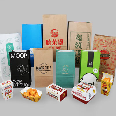 Automatic Paper Shopping Bag Making Machine Featuring Optional Flexo Printing Unit Compatible with PE HDPE LDPE Film Materials