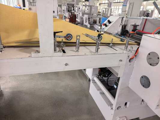 CMYK Flexo Printer Paper Shopping Bag Making Machine 50Hz 60Hz Power Supply Total Power 15 KW Suitable for Large Scale Packaging