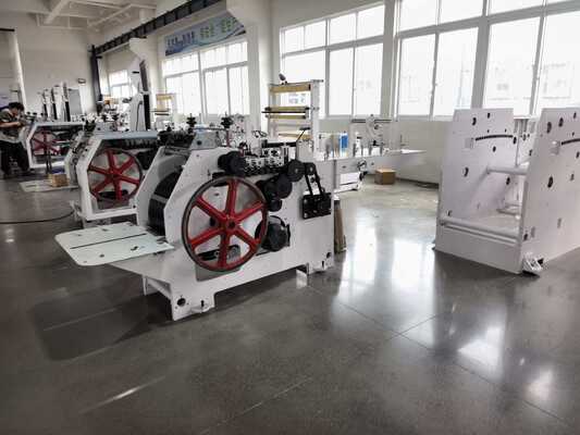 CMYK Flexo Printer Paper Shopping Bag Making Machine 50Hz 60Hz Power Supply Total Power 15 KW Suitable for Large Scale Packaging