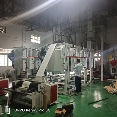 Diameter Of Screw 55mm 2 or 65mm 2mm Film Extruder Machine Total Power 11-21kw Extrusioncapacity 100 To 500 Kg h for Plastic Film Extrusion