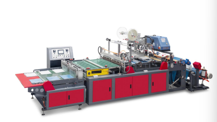 high speed  pe pp opp bopp Double Channel Express Bag Making Machine