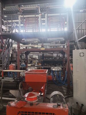 Film Thickness 0.004 to 0.1mm Flexible Film Extrusion System Incorporating Extrusion Capacity 100 to 500 Kg per Hour for Film Production Lines