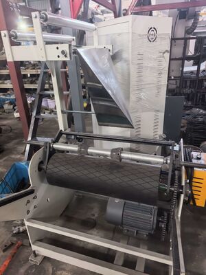 Film Extruder Machine with PLC Touch Screen Control System and Film Thickness 0.004 to 0.1mm Powered by Main Motor 7.5kw 11kw