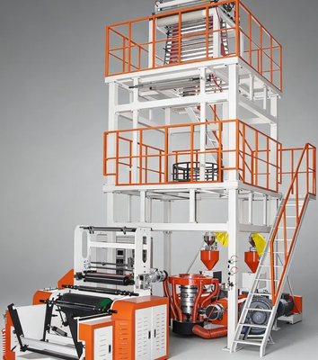 SIEMENS Motor Plastic Film Extrusion Machine Offering Extrusion Capacity 100 To 500 Kg per Hour Designed for Film Production