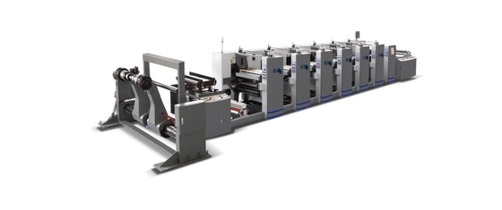 150m/Min Flexographic Printing Machine 6 Color 1350mm