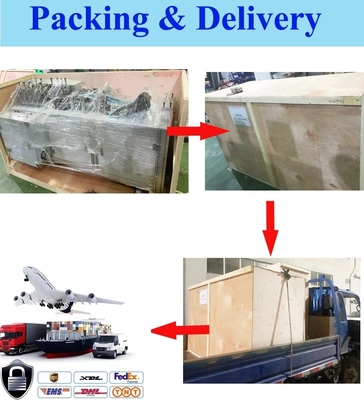 220V Automatic Paper Bag Making Machine 380V , 2000W Automatic Mask Making Machine