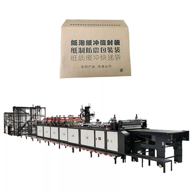 Honeycomb Courier Bag Making Machine Automatic For Kraft Paper