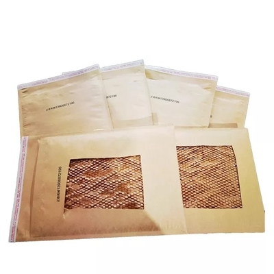 Honeycomb Courier Bag Making Machine Automatic For Kraft Paper