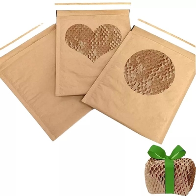 Honeycomb Courier Bag Making Machine Automatic For Kraft Paper