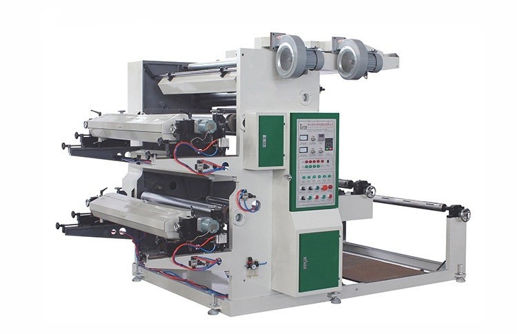 2 Color Flexo Printing Machine for Flexible Letterpress Press,90m/Min 2 ...
